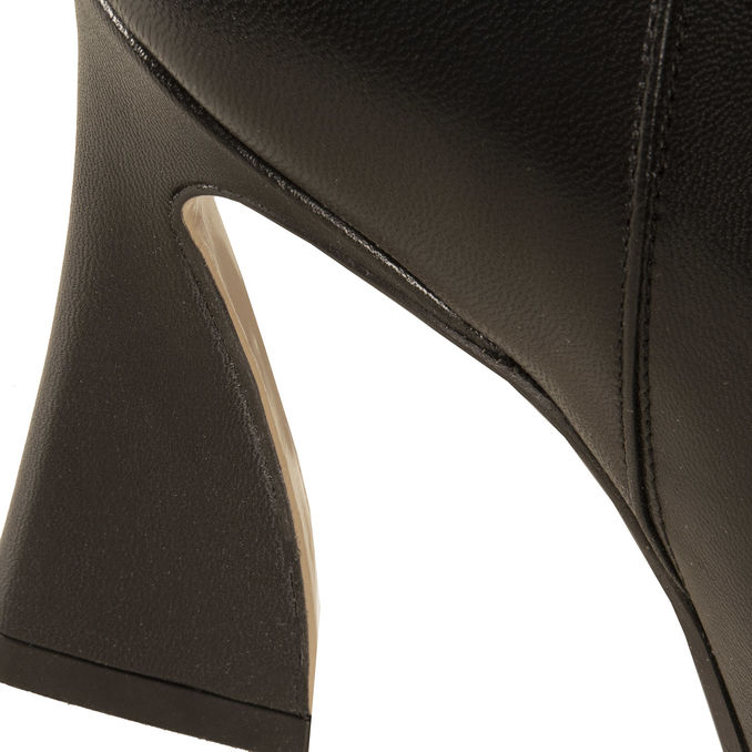 STIVALE DÉCOLLETÉ CON TACCO Donna Nero