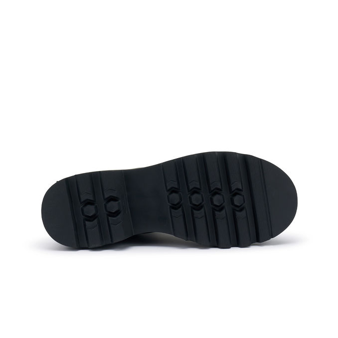 STIVALETTI CHELSEA IN PELLE Donna Nero