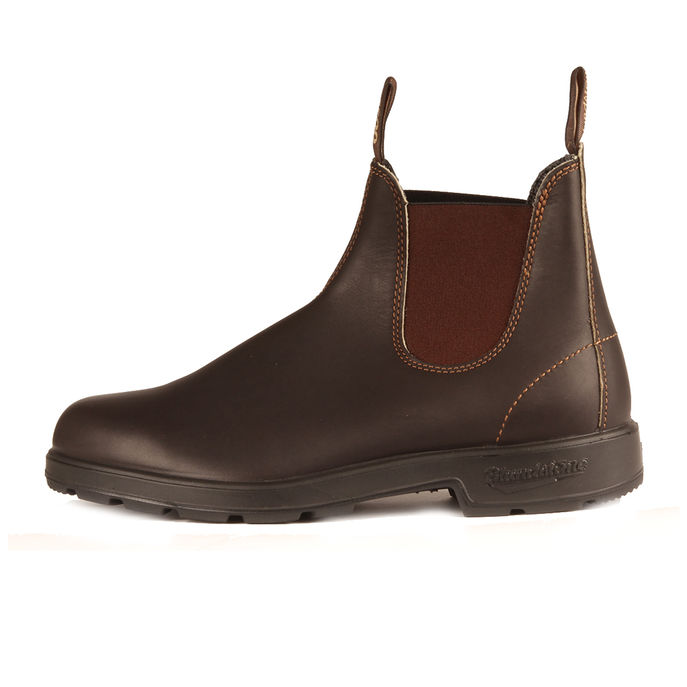 STIVALETTI CHELSEA IN PELLE IMPERMEABILE Uomo Stout Brown