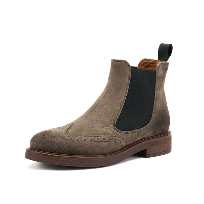 STIVALETTI CHELSEA WAXY Donna Visone