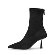STIVALETTI CON ZIP Donna Nero STIVALETTI CON ZIP Donna Nero
