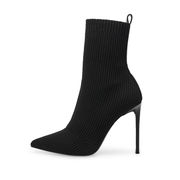 STIVALETTI STRETCH CON TACCO A SPILLO Donna Nero STIVALETTI STRETCH CON TACCO A SPILLO Donna Nero