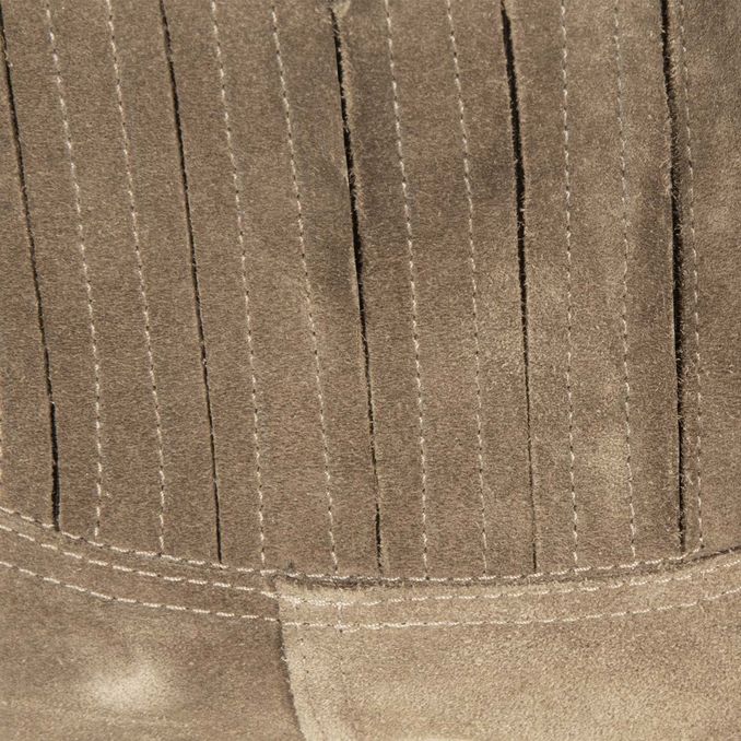 STIVALETTI TEXANI VELOUR DONNA TORTORA