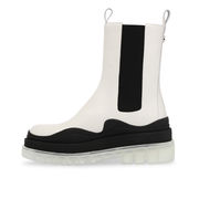 STIVALETTO CHELSEA CON SUOLA TRASPARENTE Donna Bone Leath STIVALETTO CHELSEA CON SUOLA TRASPARENTE Donna Bone Leath