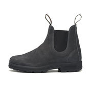 STIVALETTO EL SIDE BOOT WAXED SUEDE Unisex Steelgry STIVALETTO EL SIDE BOOT WAXED SUEDE Unisex Steelgry
