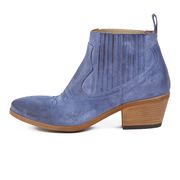 STIVALETTO TEXANO BASSO SCAMOSCIATO CON ELASTICO Donna Bluette STIVALETTO TEXANO BASSO SCAMOSCIATO CON ELASTICO Donna Bluette