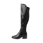 STIVALI GRAPHITE IN PELLE E TESSUTO Donna Black STIVALI GRAPHITE IN PELLE E TESSUTO Donna Black