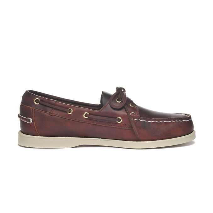 STRINGATE DOCKSIDES PORTLAND Uomo Brown Burgundy