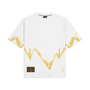 T-SHIRT BENCH MILANO OUTLINE Uomo Bianco Oro T-SHIRT BENCH MILANO OUTLINE Uomo Bianco Oro