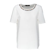 T-SHIRT BOLIVAR IN POPELINE DI COTONE Donna Avorio T-SHIRT BOLIVAR IN POPELINE DI COTONE Donna Avorio