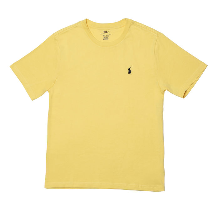 T-SHIRT BOY CON RICAMO LOGO Bambino Yellow