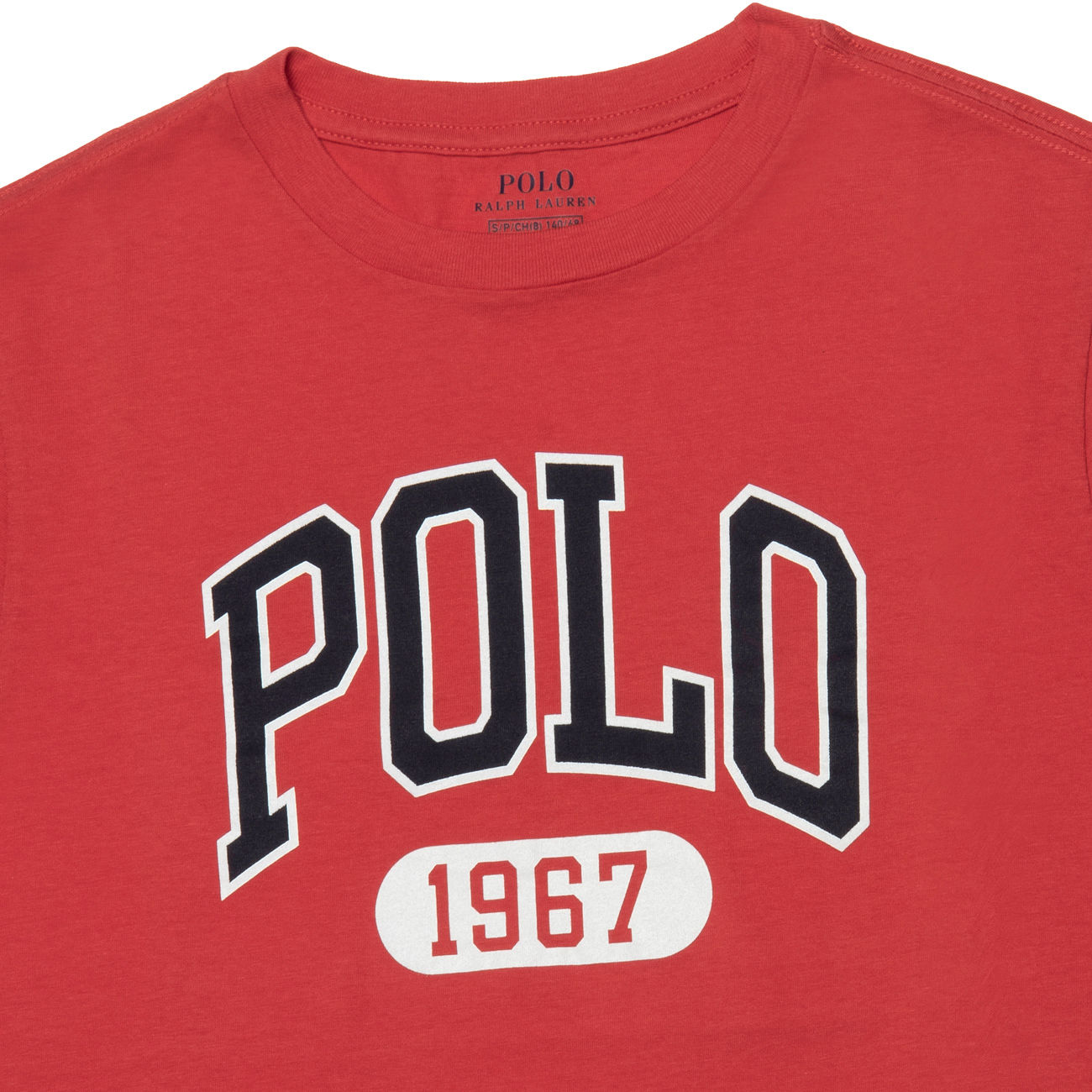 Ralph Lauren Bambino Abbigliamento Top e t-shirt T-shirt Polo Maglietta girocollo in jersey di cotone 