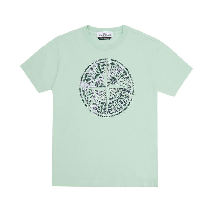 T-SHIRT CAMO ONE PRINT Bambino Lightgreen