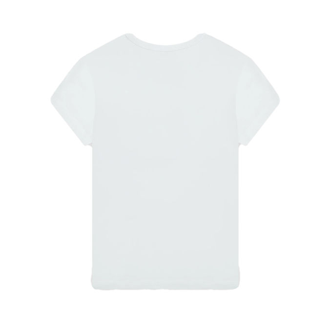 T-SHIRT CANDY HEARTS Bimba White