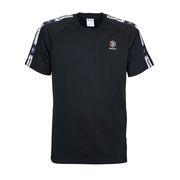 T-SHIRT CLASSICS TAPED CON BANDE SULLE MANICHE Uomo Nero bianco T-SHIRT CLASSICS TAPED CON BANDE SULLE MANICHE Uomo Nero bianco