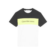 T-SHIRT COLORBLOCK Uomo Bright White T-SHIRT COLORBLOCK Uomo Bright White