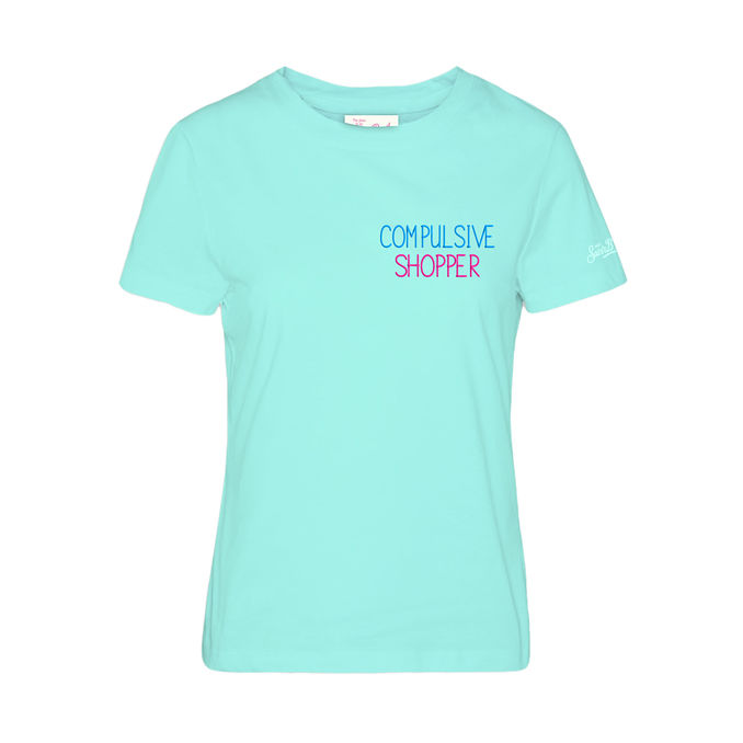 T-SHIRT  COMPULSIVE SHOPPER Donna Compulsive Shopper
