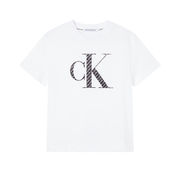 T-SHIRT CON LOGO BONDED FILLED Donna Bright white T-SHIRT CON LOGO BONDED FILLED Donna Bright white