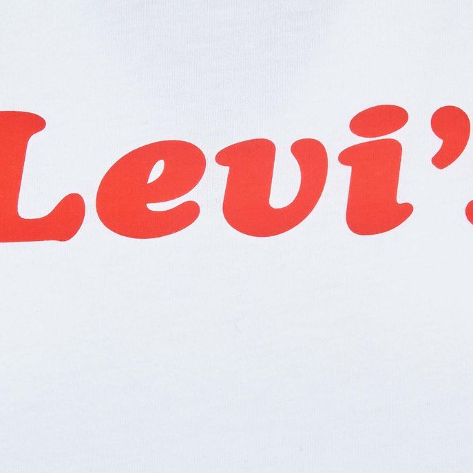 T-SHIRT CON LOGO FEMININE Donna Bianco Rosso