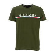 T-SHIRT CON LOGO LETTERING Uomo Olive Wood T-SHIRT CON LOGO LETTERING Uomo Olive Wood