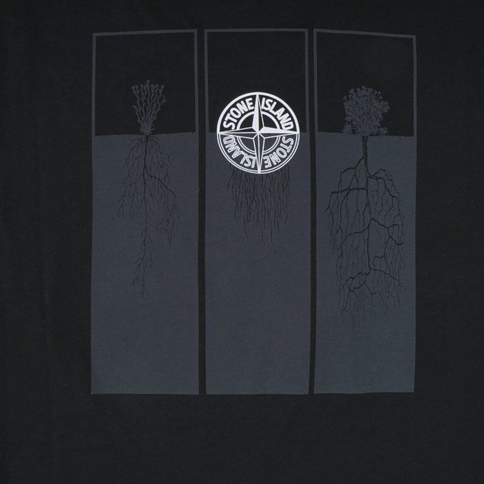 T-SHIRT CON LOGO STAMPATO Kids Nero