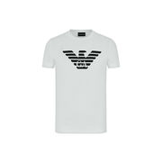 T-SHIRT CON MAXI AQUILA Uomo Bianco ottico T-SHIRT CON MAXI AQUILA Uomo Bianco ottico