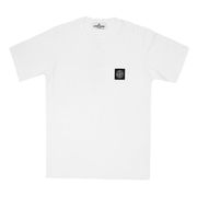T-SHIRT CON MINI PATCH LOGO Kids Bianco T-SHIRT CON MINI PATCH LOGO Kids Bianco
