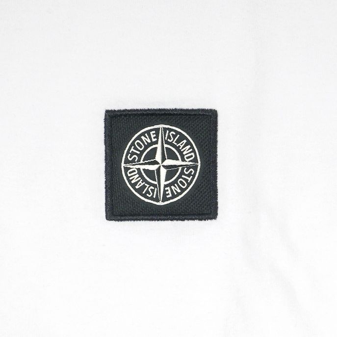 T-SHIRT CON MINI PATCH LOGO Kids Bianco