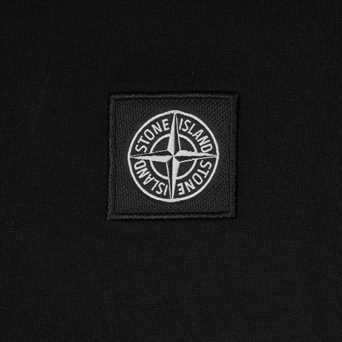 T-SHIRT CON MINI PATCH LOGO Kids Nero