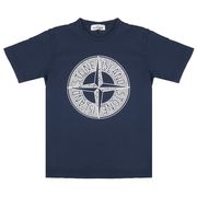T-SHIRT CON ROSA DEI VENTI STAMPATA Bambino Blu marine T-SHIRT CON ROSA DEI VENTI STAMPATA Bambino Blu marine