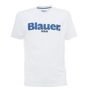 T-SHIRT CON SCRITTA LOGO Uomo Bianco ottico T-SHIRT CON SCRITTA LOGO Uomo Bianco ottico