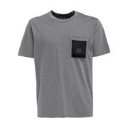 T-SHIRT CON TASCHINO IN RETE Uomo Nero T-SHIRT CON TASCHINO IN RETE Uomo Nero