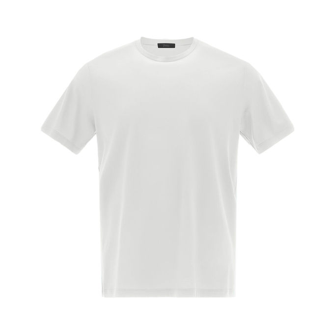 T-SHIRT CREPE Uomo Bianco 