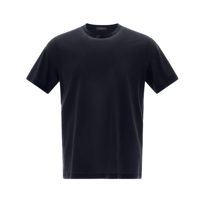 T-SHIRT CREPE Uomo Blu