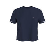T-SHIRT CROP CON MANICHE LOGATE Donna Twilight navy T-SHIRT CROP CON MANICHE LOGATE Donna Twilight navy