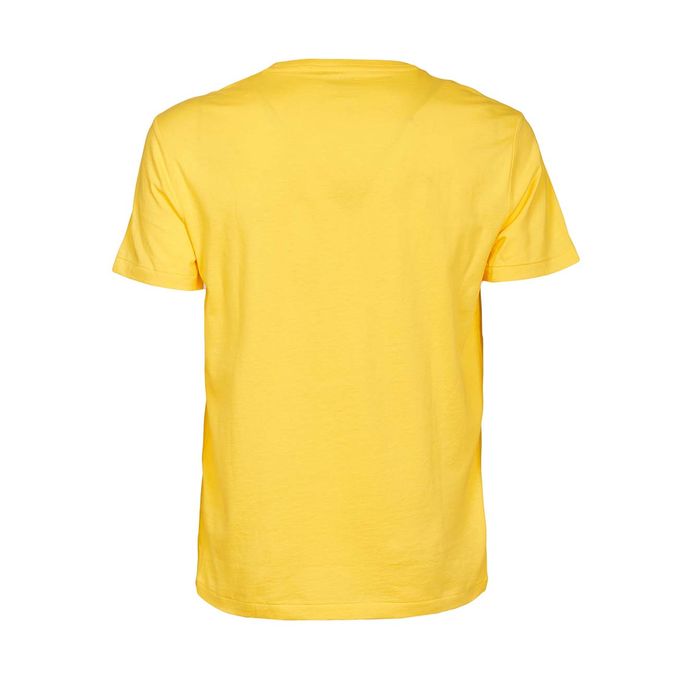 T-SHIRT CUSTOM SLIM IN JERSEY Uomo Giallo