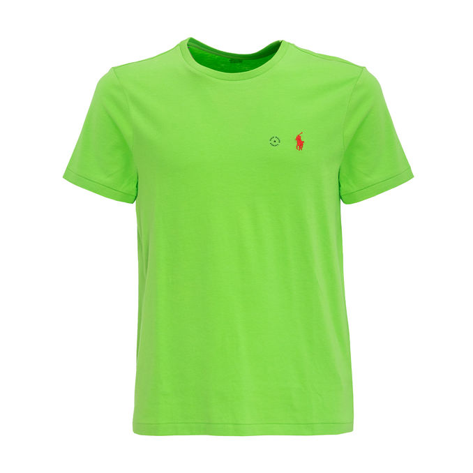 T-SHIRT CUSTOM SLIM IN JERSEY Uomo Green