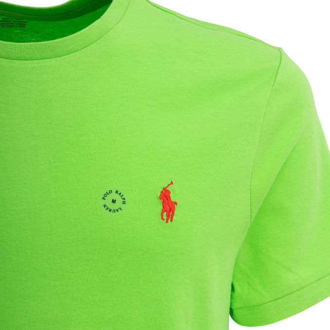 T-SHIRT CUSTOM SLIM IN JERSEY Uomo Green