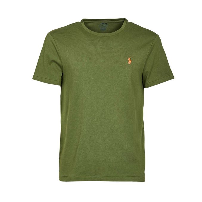 T-SHIRT CUSTOM SLIM IN JERSEY Uomo Verde