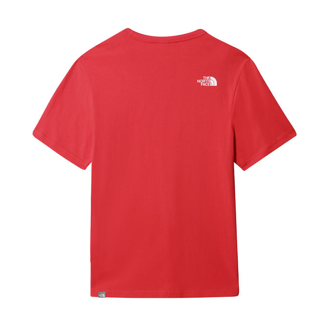 T-SHIRT EASY CON LOGO STAMPATO Uomo Horizon Red