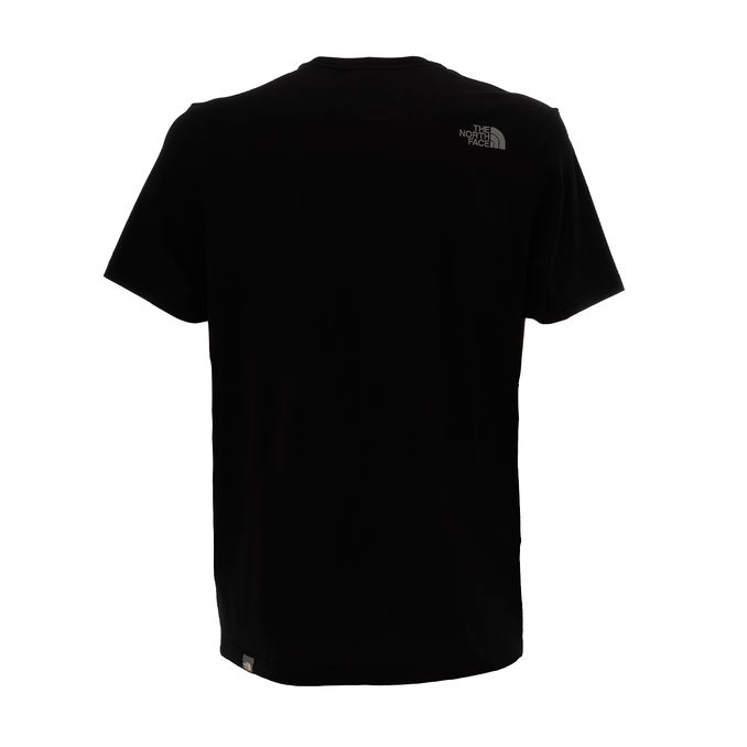T-SHIRT EASY CON LOGO STAMPATO Uomo Nero