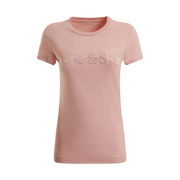 T-SHIRT ENARA CON LOGO IN RILIEVO E STRASS Donna Rosa T-SHIRT ENARA CON LOGO IN RILIEVO E STRASS Donna Rosa
