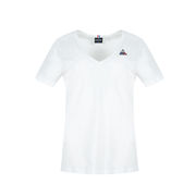 T-SHIRT ESSENTIELS SCOLLO V Donna New optical white T-SHIRT ESSENTIELS SCOLLO V Donna New optical white
