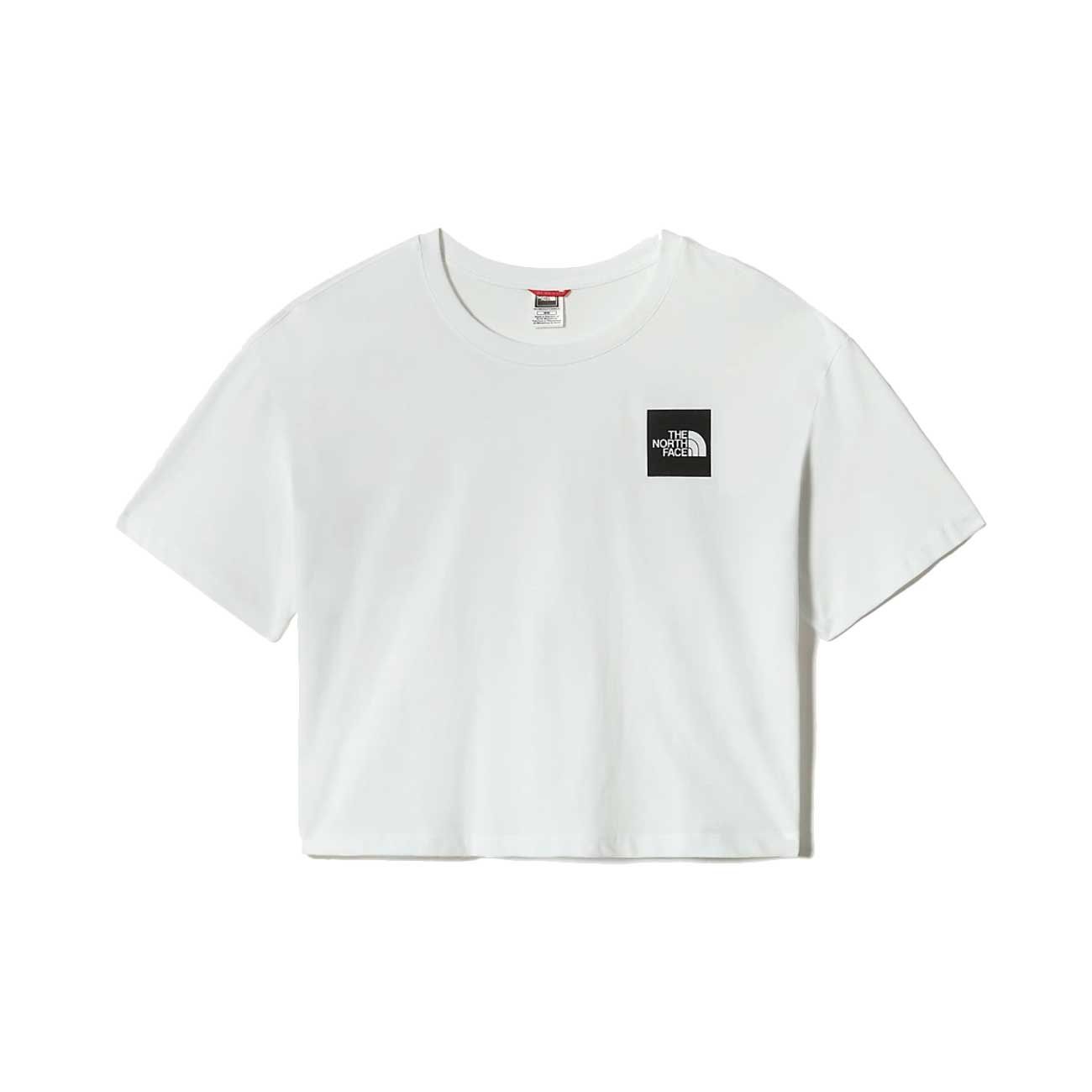 THE NORTH FACE T-SHIRT FINE CROP Donna White