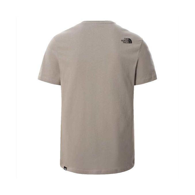 T-SHIRT FINE STAMPA LOGO Uomo Mineral Grey