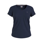 T-SHIRT GIROCOLLO AMPIO CON LOGO Donna Twilight Navy T-SHIRT GIROCOLLO AMPIO CON LOGO Donna Twilight Navy