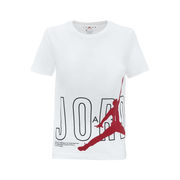 T-SHIRT GIROCOLLO CON LOGO IN CONTRASTO Bambino Bianco Rosso T-SHIRT GIROCOLLO CON LOGO IN CONTRASTO Bambino Bianco Rosso