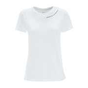 T-SHIRT GIROCOLLO CON LOGO IN COTONE ORGANICO Donna Optic White T-SHIRT GIROCOLLO CON LOGO IN COTONE ORGANICO Donna Optic White