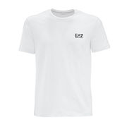 T-SHIRT GIROCOLLO CON LOGO PICCOLO GOMMATO Uomo Bianco T-SHIRT GIROCOLLO CON LOGO PICCOLO GOMMATO Uomo Bianco