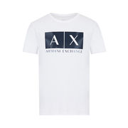 T-SHIRT GIROCOLLO CON LOGO Uomo Bianco T-SHIRT GIROCOLLO CON LOGO Uomo Bianco